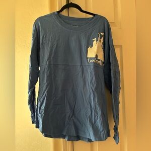 Disney inspired Boxercraft Blue Cotton Long Sleeve Shirt spirit jersey like